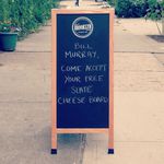 Red Hook's Brooklyn Slate offers Bill Murray some cheese.
